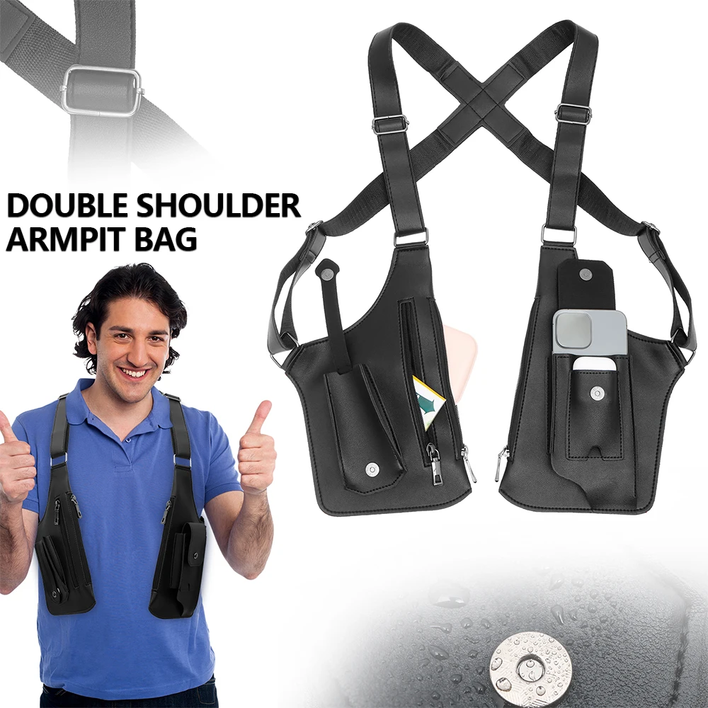 Fishing Bag Waterproof - تحت الإبط مكافحة سرقة حقيبة بولي