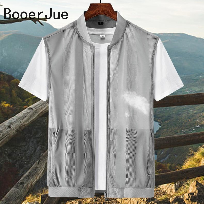 Fishing Vest - سترة صيفية رجالية شبكية مجوفة للرياضات