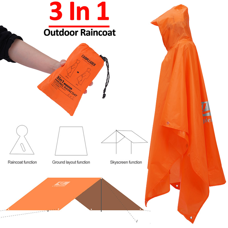 Fishing Rain Suit - 3 في 1 معطف واق من