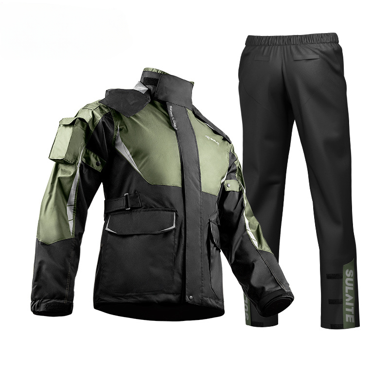 Fishing Rain Suit - طقم بدلة معطف واق من المطر