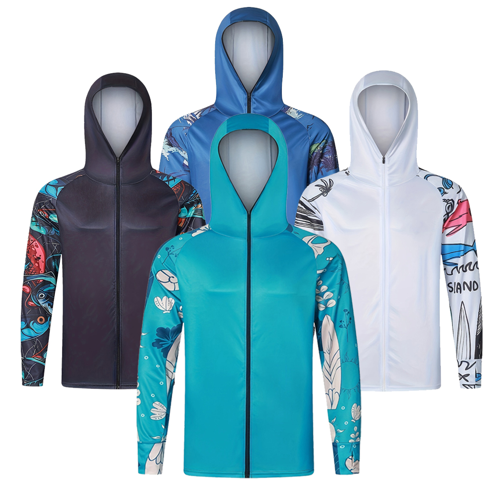 Fishing Jacket Waterproof - المضادة للأشعة فوق البنفسجية UPF 50