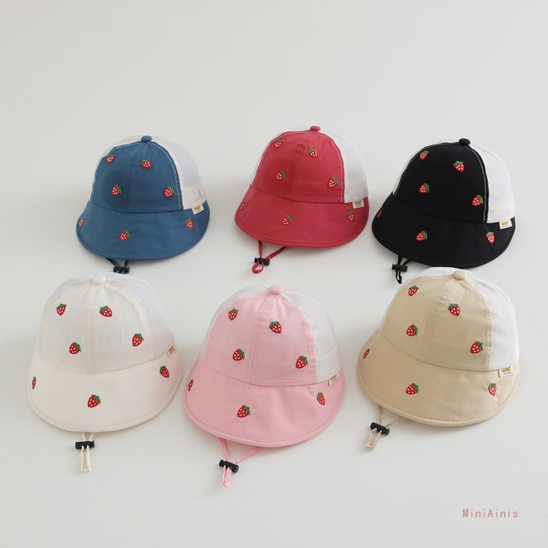 Fishing Hat - قبعة صيفية للأطفال والرضع مقاس 48-50