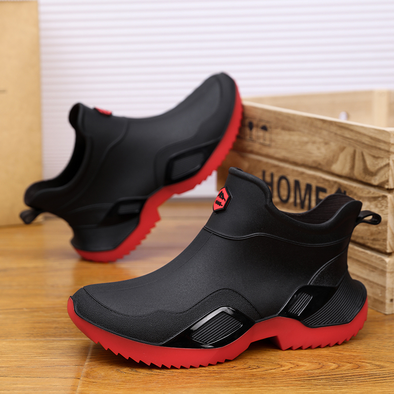 Fishing Boots - أحذية المطر للرجال مقاومة للماء ومضادة