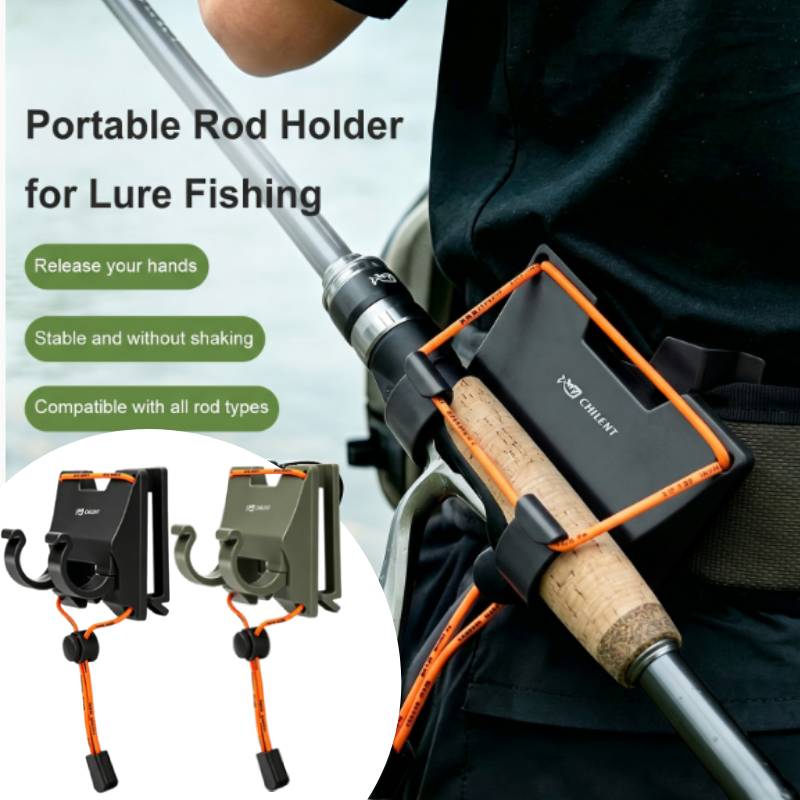 Fishing Belt - حامل عصا صيد بمشبك حزام للمحترفين