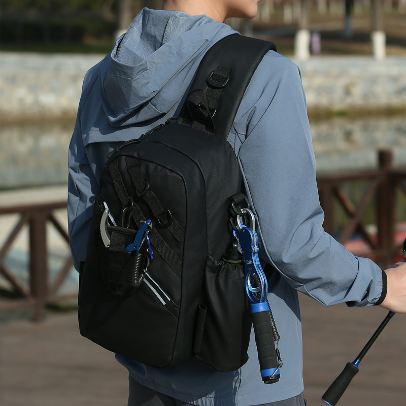 حقيبة ظهر مضادة للماء من قماش  - مراجعة Fishing Bag Waterproof وسعره