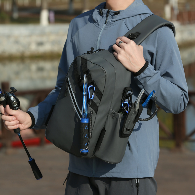 حقيبة ظهر مضادة للماء من قماش  - مراجعة Fishing Bag Waterproof وسعره