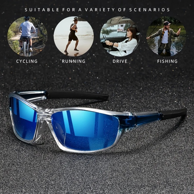 نظارات شمسية رياضية للرجال خفي - مراجعة Fishing Sunglasses Polarized وسعره