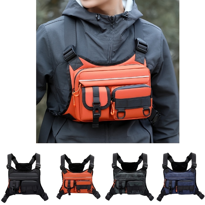 حقيبة صدر تكتيكية للرجال، سترة - مراجعة Fishing Vest وسعره