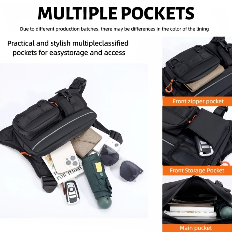 حقيبة صدر تكتيكية للرجال، سترة - مراجعة Fishing Vest وسعره