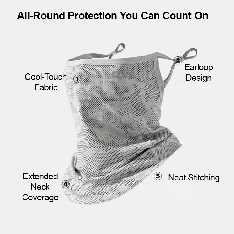 غطاء رقبة للحماية من الأشعة فو - مراجعة Fishing Mask Sun Protection وسعره