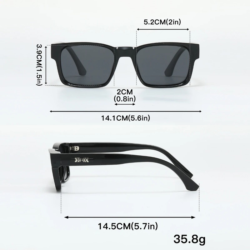 نظارات شمسية رجالية مربعة عالي - مراجعة Fishing Sunglasses Polarized وسعره