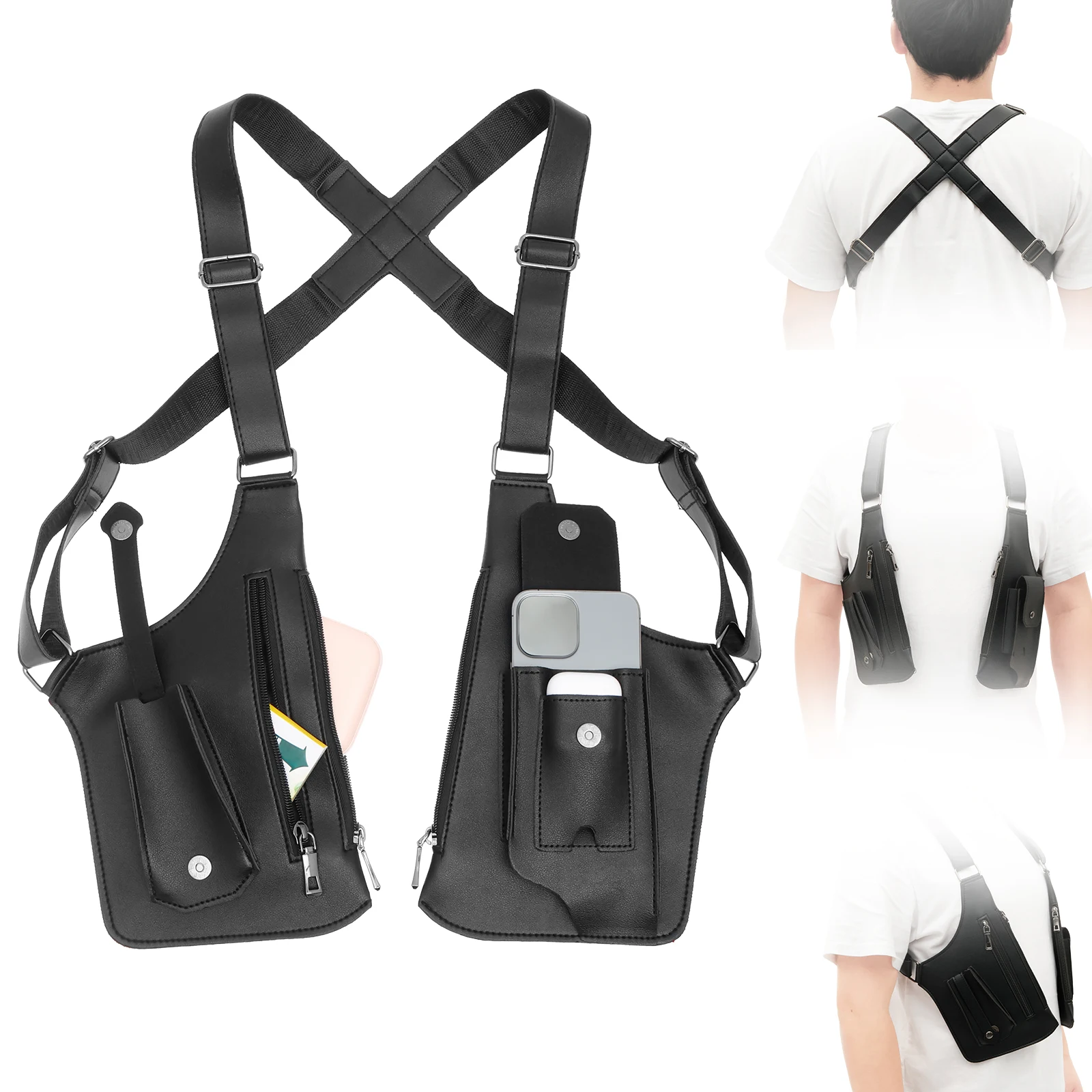 تحت الإبط مكافحة سرقة حقيبة بو - مراجعة Fishing Bag Waterproof وسعره