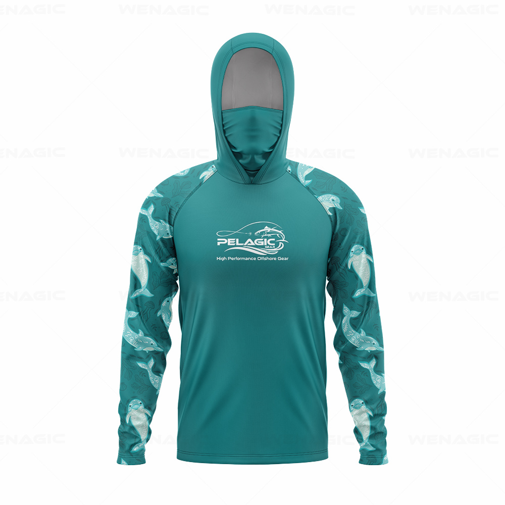 Pelagic Gear الرجال هود قميص ا - مراجعة Fishing Shirt Uv Protection وسعره