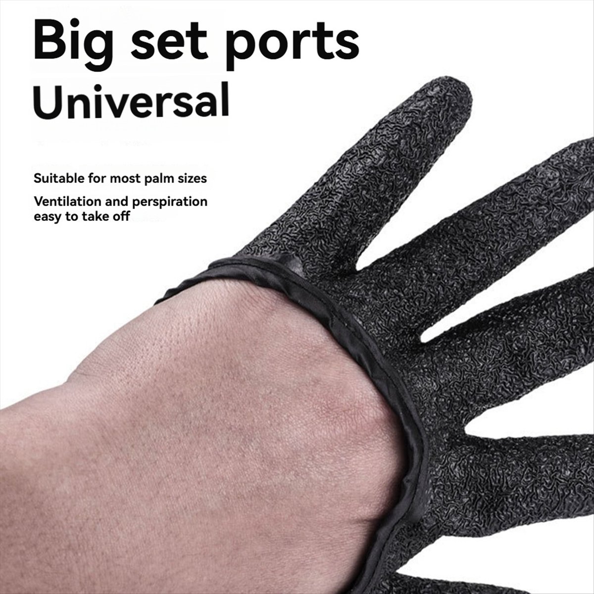 قفازات صيد السمك الاحترافية AB - مراجعة Fishing Gloves وسعره