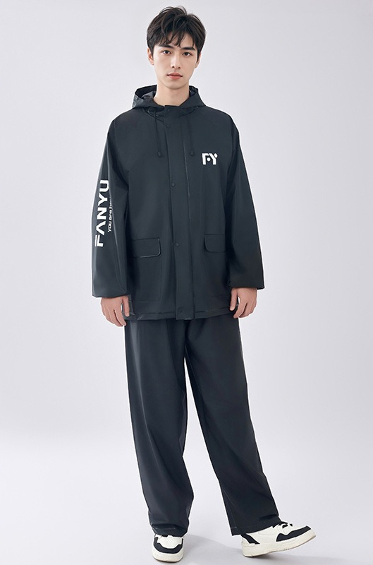 معطف واق من المطر للبالغين مع  - مراجعة Fishing Pants Waterproof وسعره