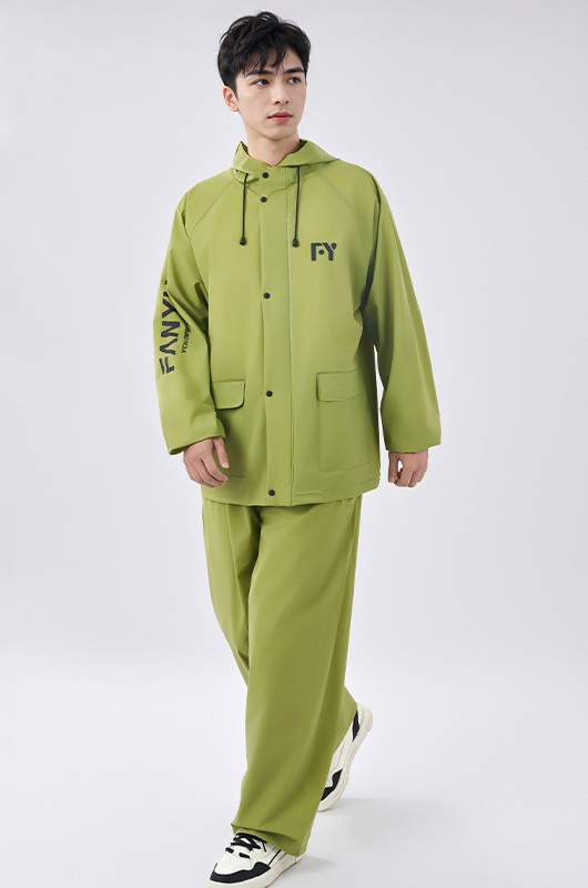 معطف واق من المطر للبالغين مع  - مراجعة Fishing Pants Waterproof وسعره