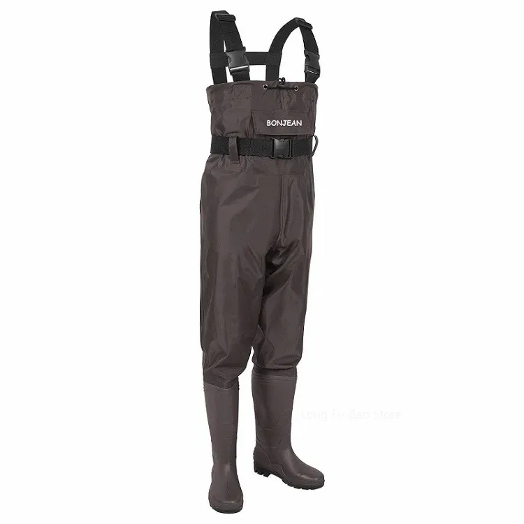 خواضون الصيد السراويل وزرة مع  - مراجعة Fishing Waders وسعره