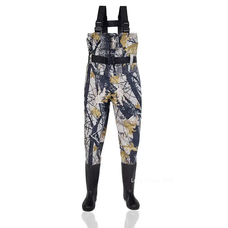 خواضون الصيد السراويل وزرة مع  - مراجعة Fishing Waders وسعره