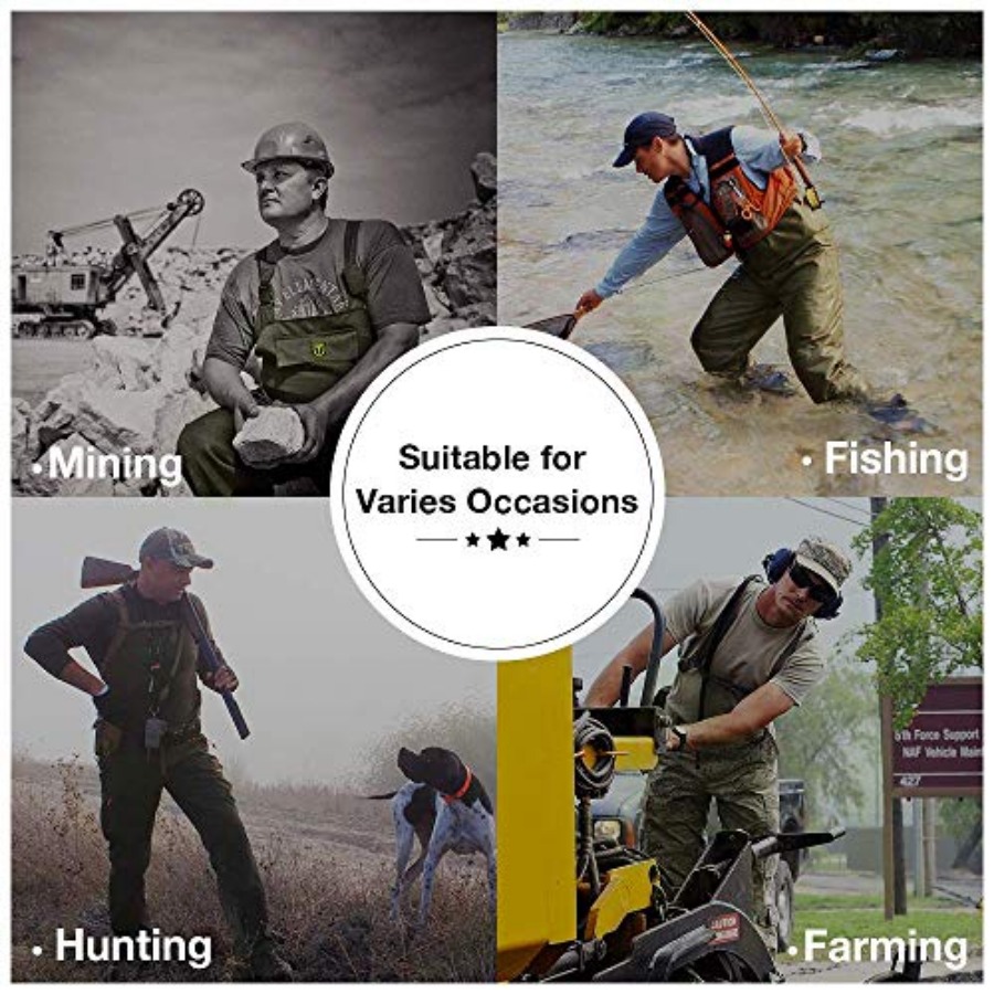 حذاء صيد مقاوم للماء من النايل - مراجعة Fishing Waders وسعره