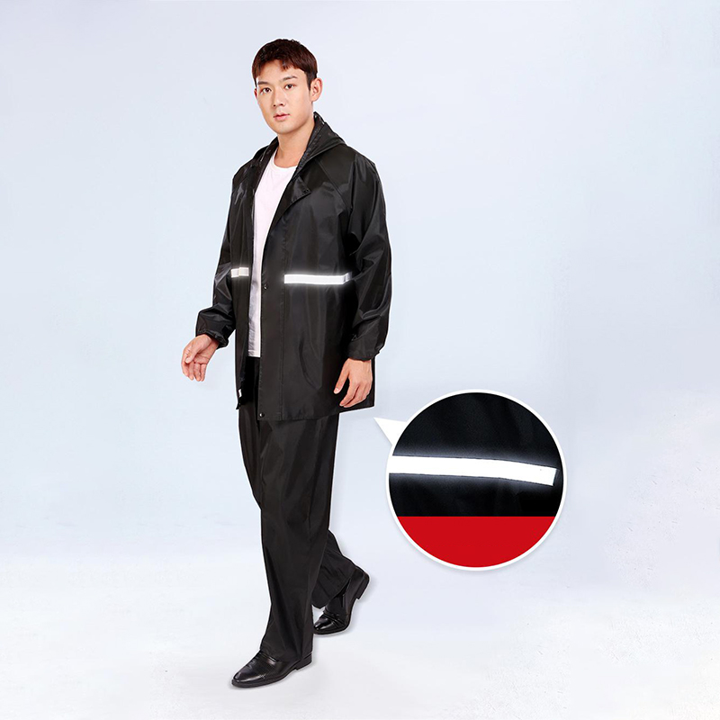 معطف مقاوم للماء بغطاء رأس وبن - مراجعة Fishing Rain Suit وسعره