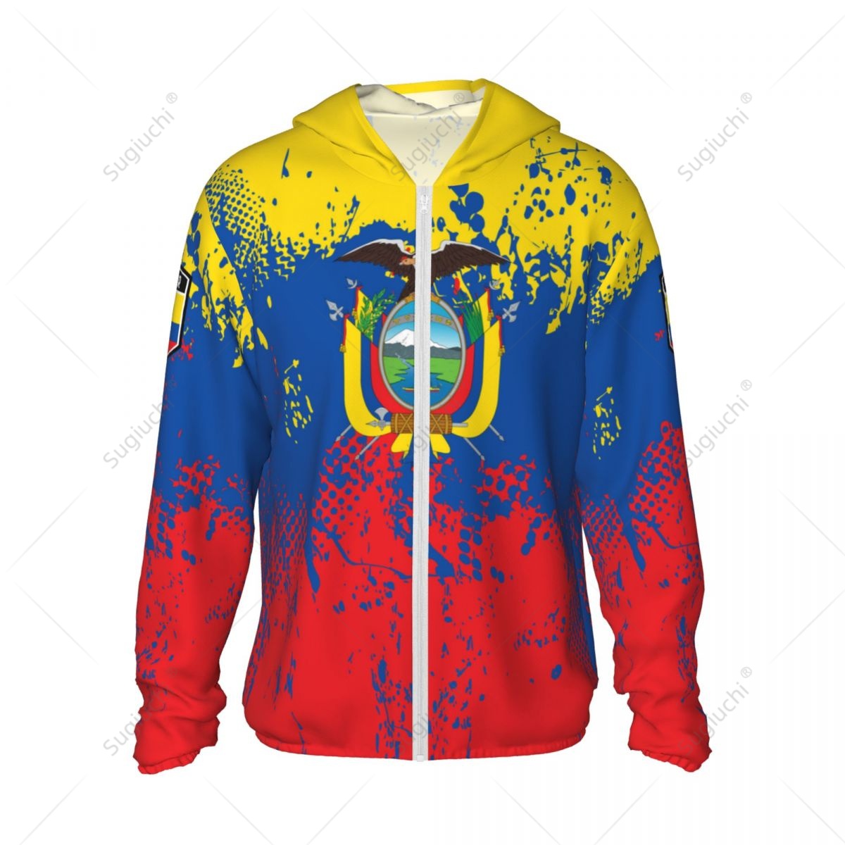 هودي واقي من الشمس بعلم الإكوا - مراجعة Fishing Hoodie وسعره