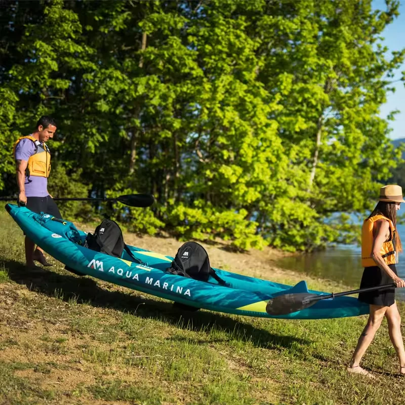 قارب كاياك قابل للنفخ لشخص أو  - مراجعة Fishing Bag Waterproof وسعره