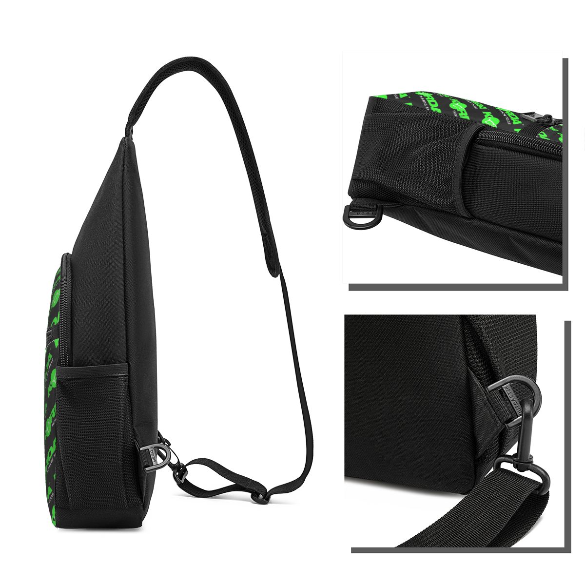 حقيبة صدر للرجال بشعار كوردا ف - مراجعة Fishing Backpack وسعره