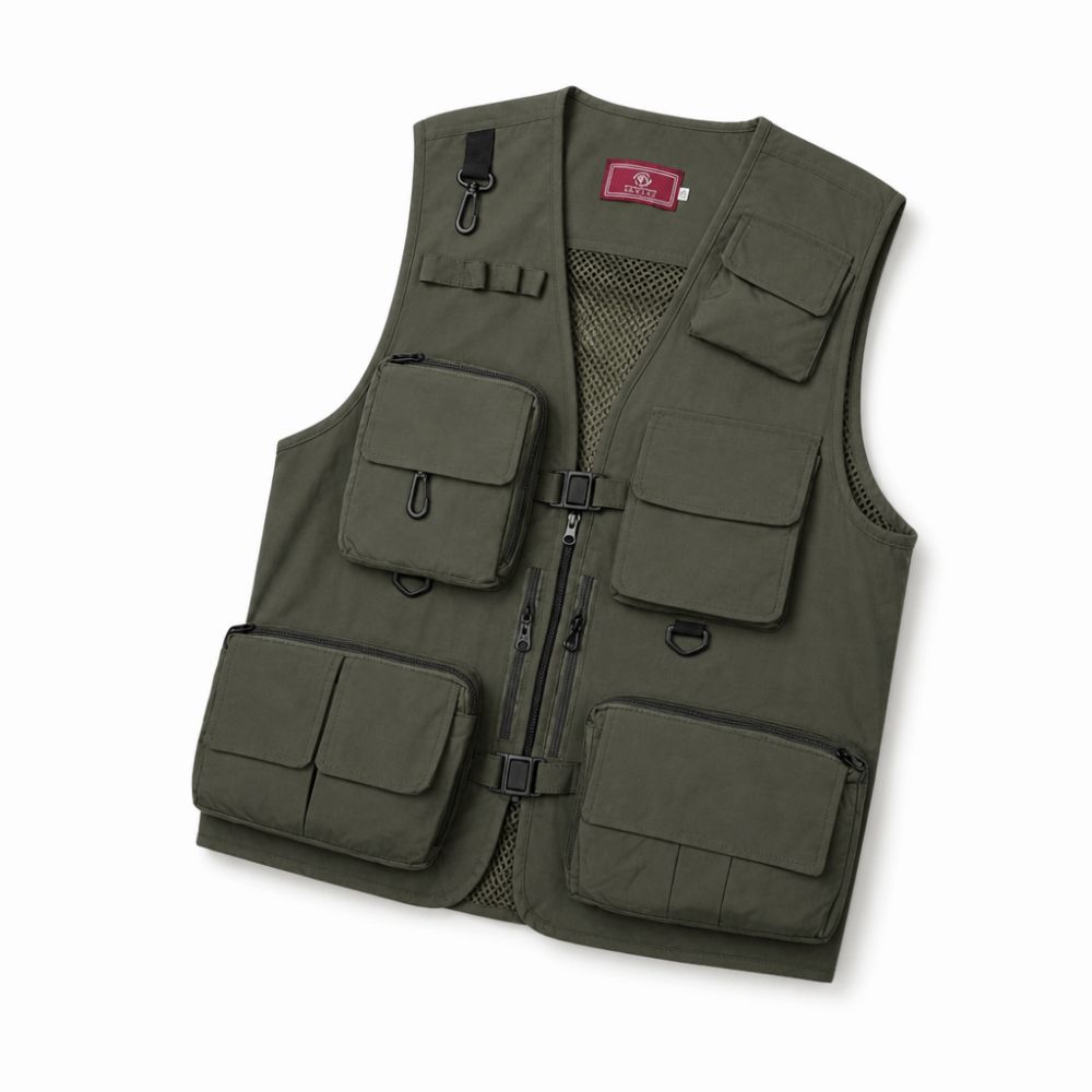 سترة صيد كاجوال مقاومة للماء س - مراجعة Fishing Vest وسعره