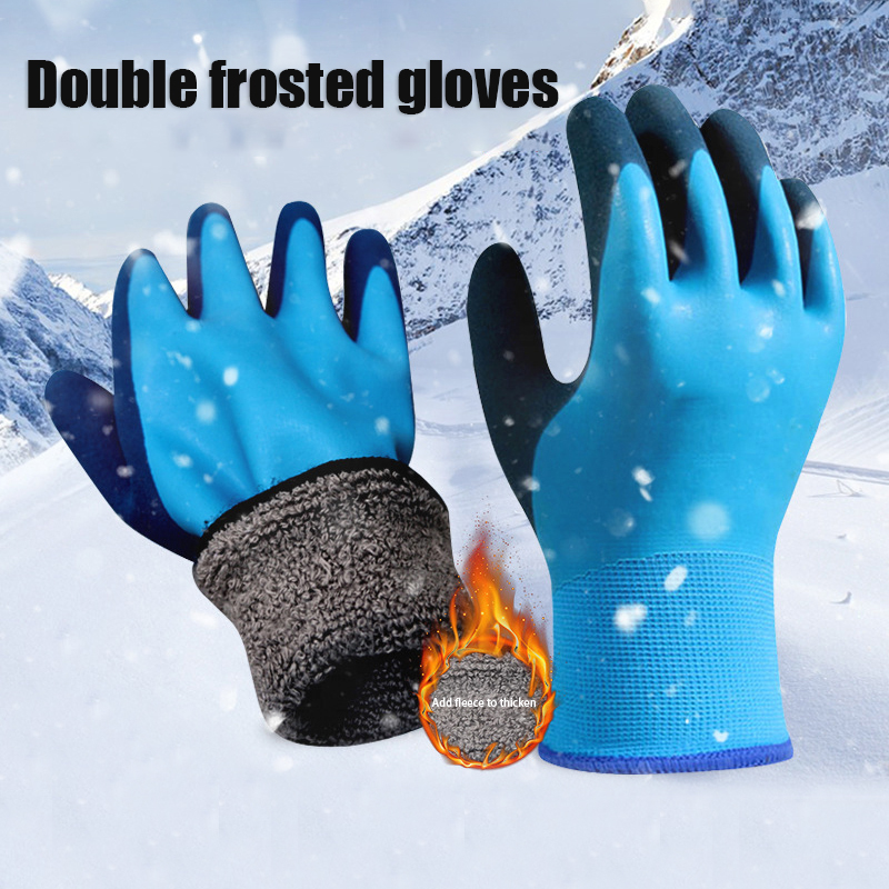 قفازات عمل مقاومة للبرد ،-30 د - مراجعة Fishing Gloves وسعره