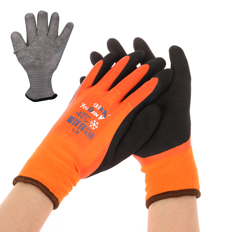 قفازات عمل مقاومة للبرد ،-30 د - مراجعة Fishing Gloves وسعره