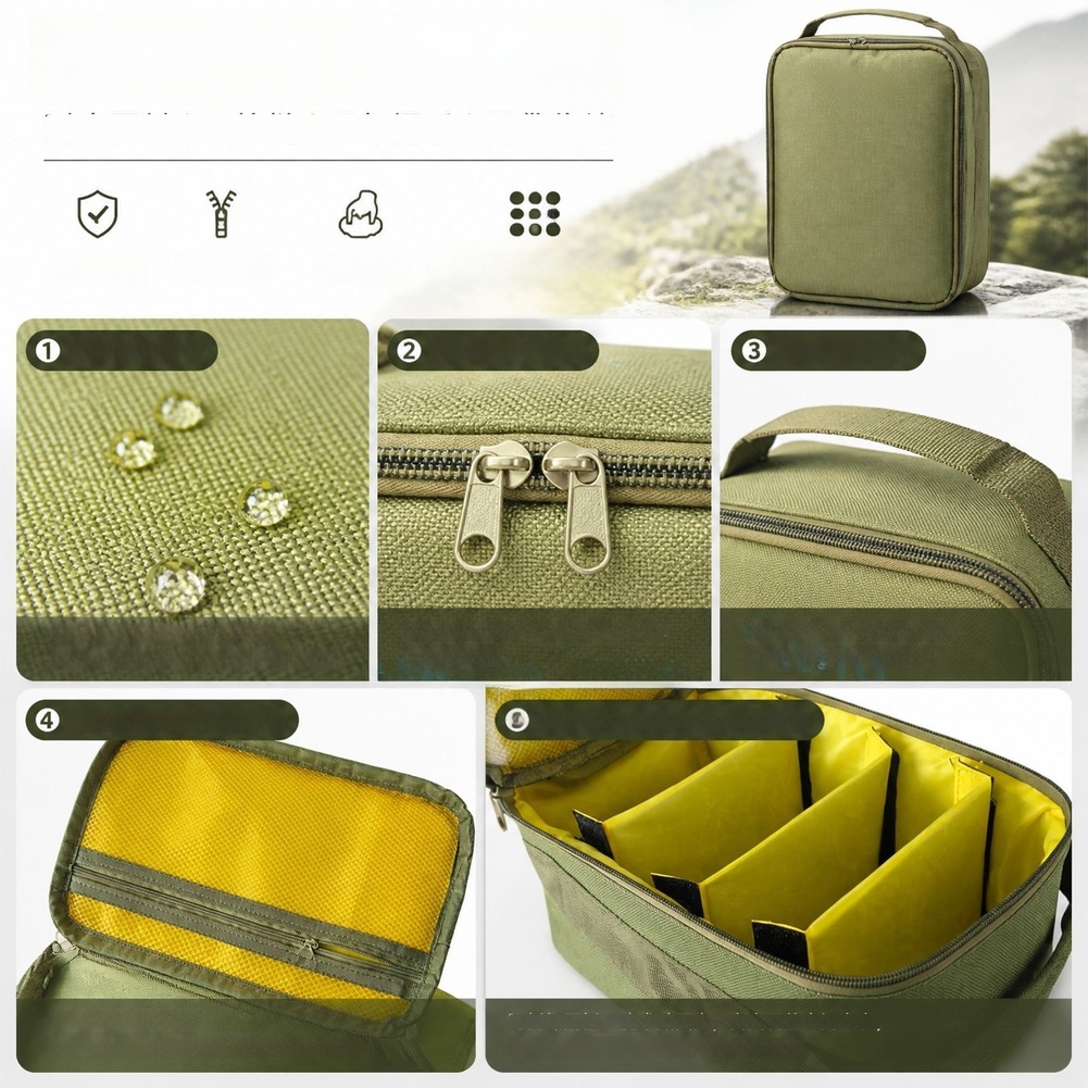 حقيبة معدات صيد قابلة للفصل، م - مراجعة Fishing Bag Waterproof وسعره