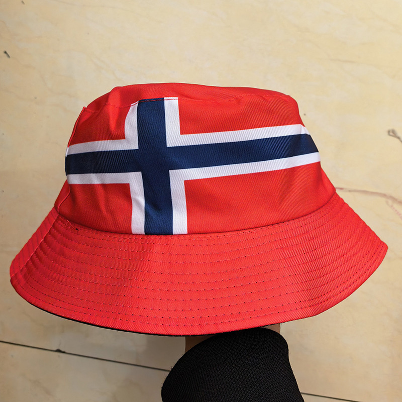 قبعة صياد بتصميم أعلام 26 دولة - مراجعة Fishing Hat وسعره