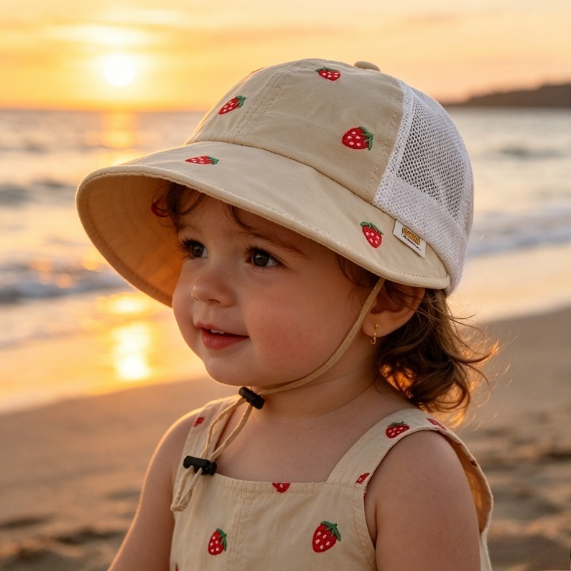 قبعة صيفية للأطفال والرضع مقاس - مراجعة Fishing Hat وسعره