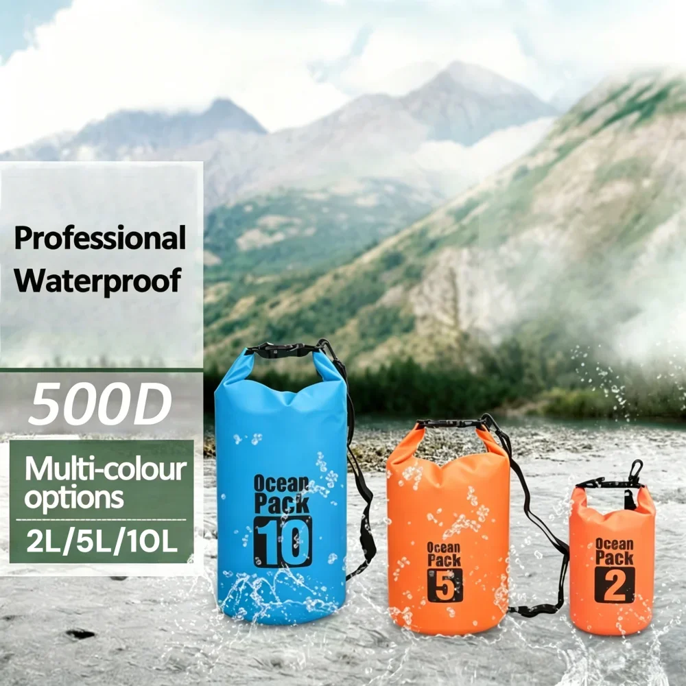 حقيبة جافة مقاومة للماء 500D،  - مراجعة Fishing Bag Waterproof وسعره