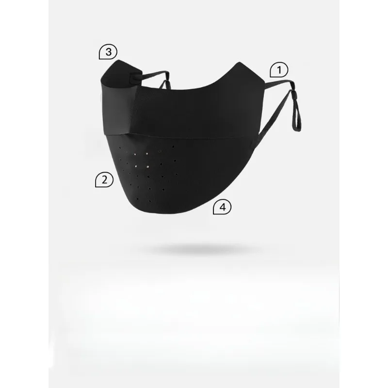 قطعتان من قناع الوجه الواقي من - مراجعة Fishing Mask Sun Protection وسعره
