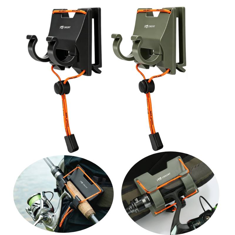حامل عصا صيد بمشبك حزام للمحتر - مراجعة Fishing Belt وسعره
