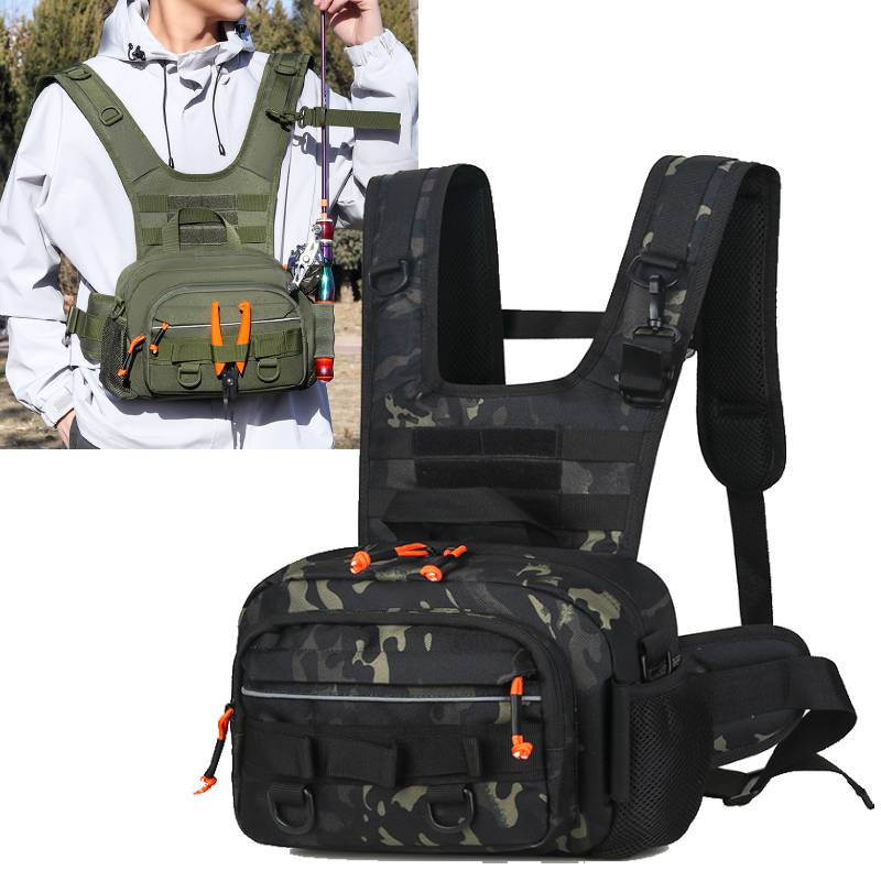 الرجال حقيبة صدر للرجال التكتي - مراجعة Fishing Vest وسعره