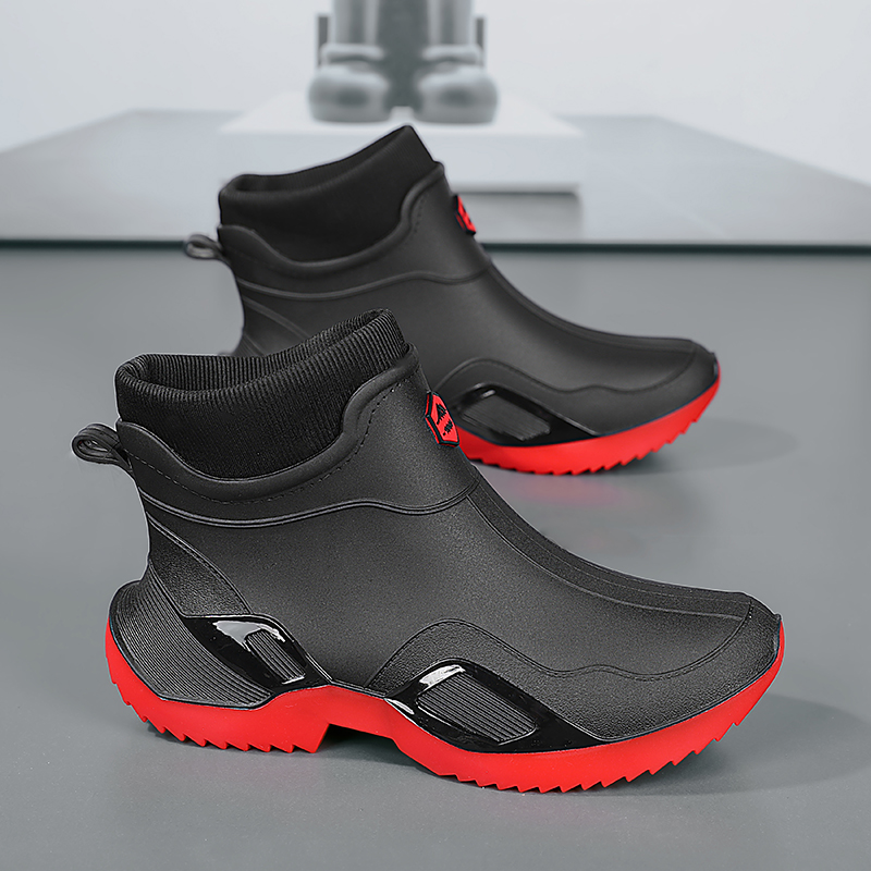 أحذية مطر رجالية مقاومة للماء  - مراجعة Fishing Boots وسعره
