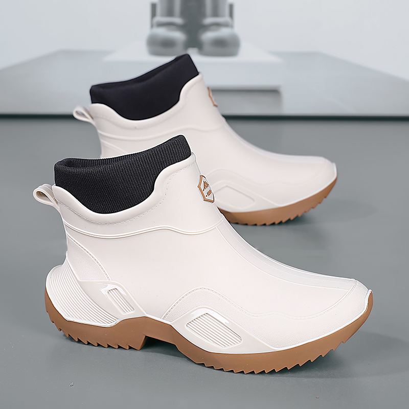 أحذية مطر رجالية مقاومة للماء  - مراجعة Fishing Boots وسعره