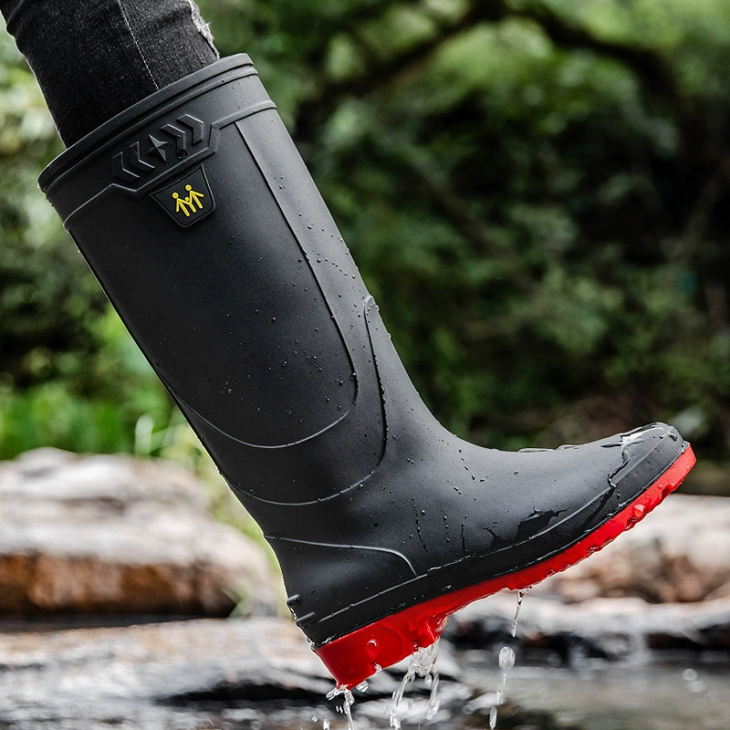 الرجال احذية المطر أحذية العمل - مراجعة Fishing Boots وسعره