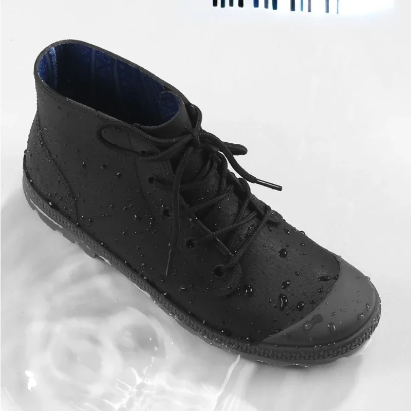 الرجال الدانتيل متابعة الكاحل  - مراجعة Fishing Boots وسعره