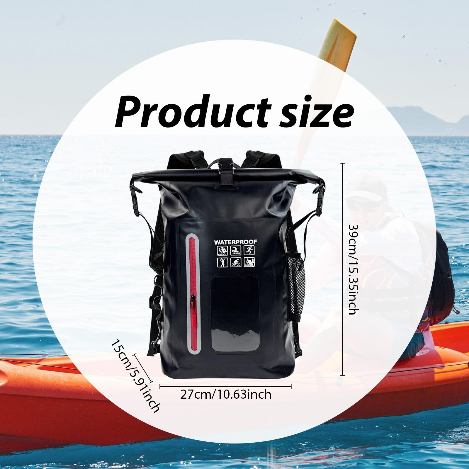 حقيبة جافة مقاومة للماء، حقيبة - مراجعة Fishing Bag Waterproof وسعره